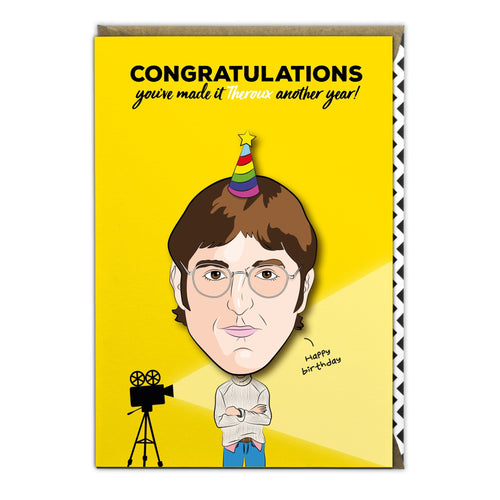 Louis Theroux Birthday Card
