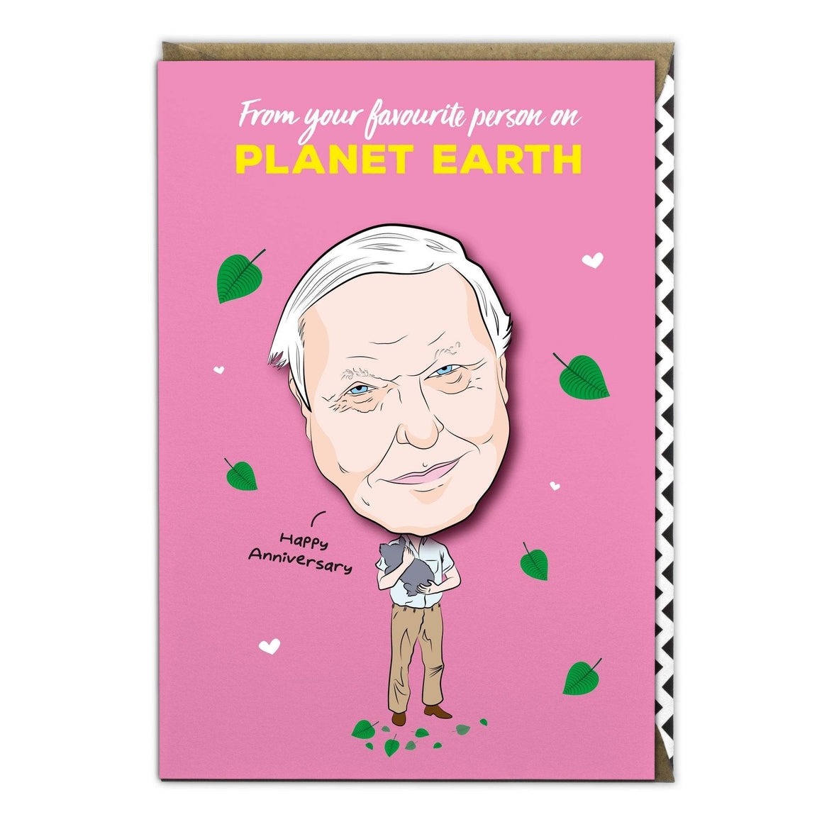 David Attenborough Anniversary Card - House of Cards