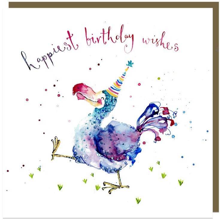 Dodo Birthday Card - House of Cards