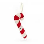 Festive Folly Candy Cane Soft Toy