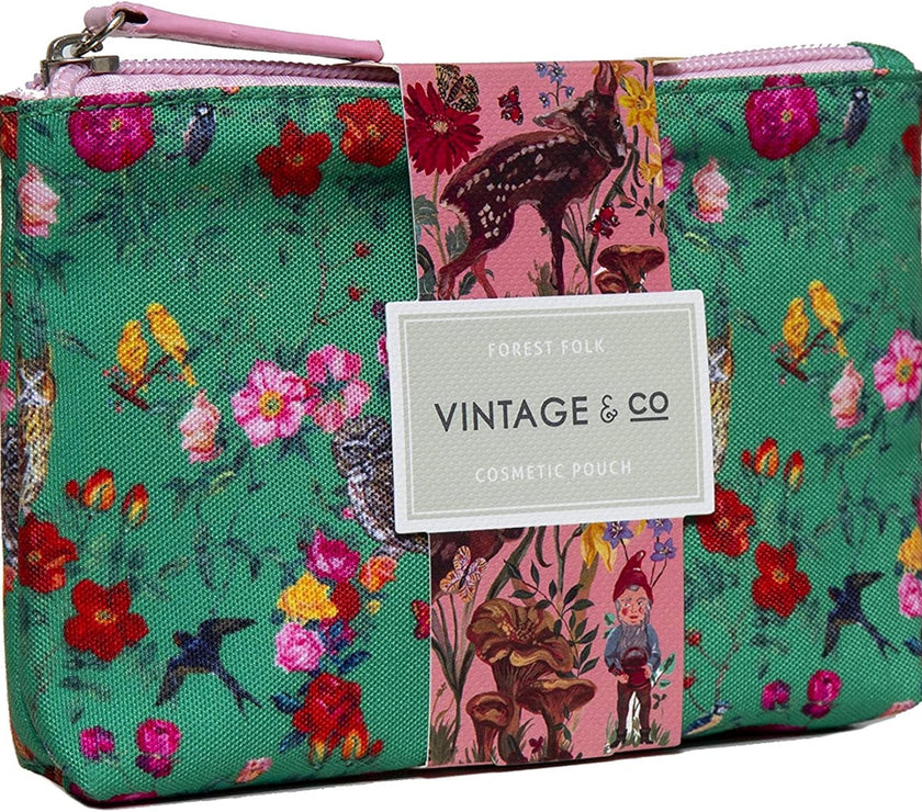Nathalie Lete Forest Folk Cosmetic Pouch