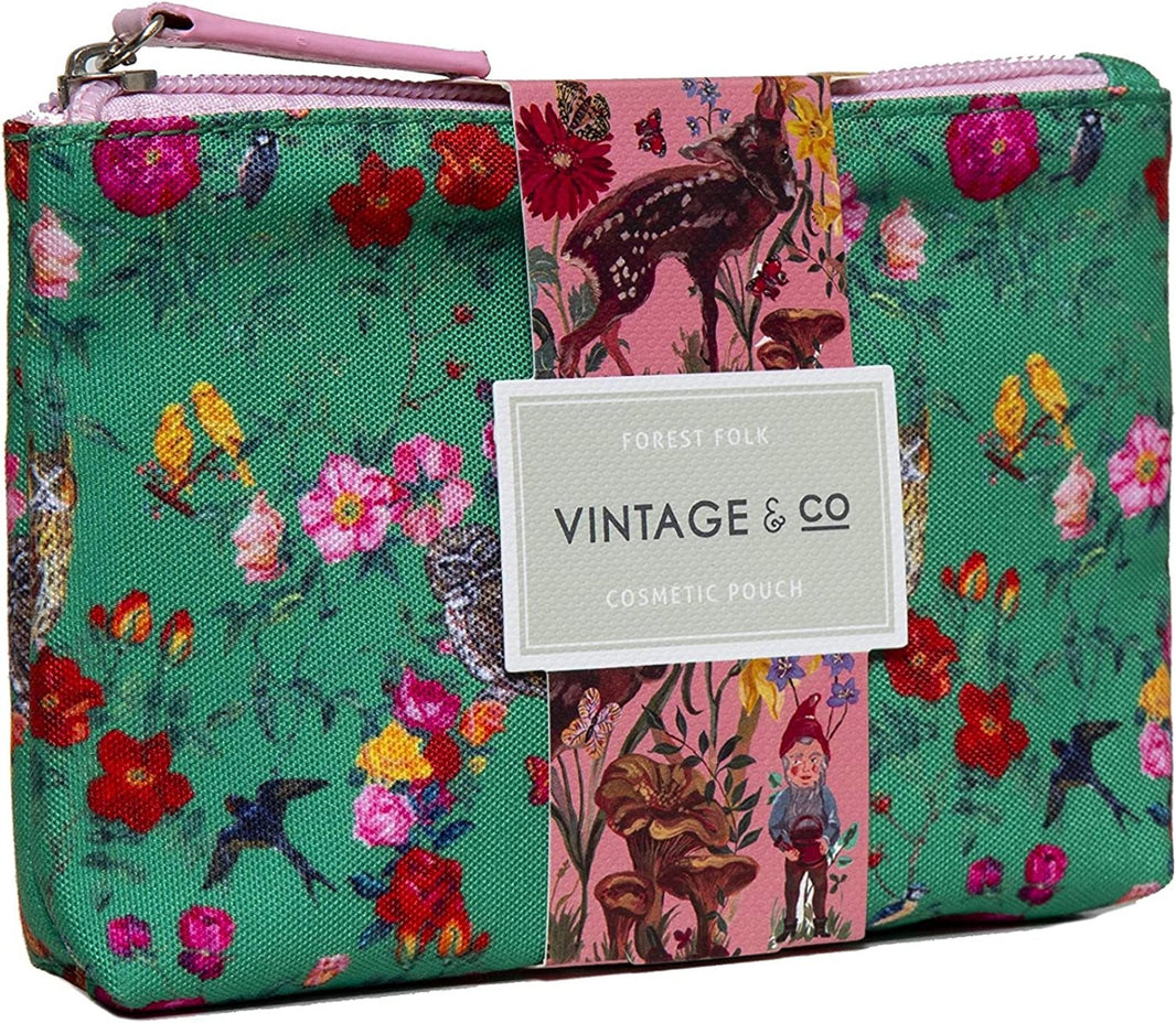 Nathalie Lete Forest Folk Cosmetic Pouch