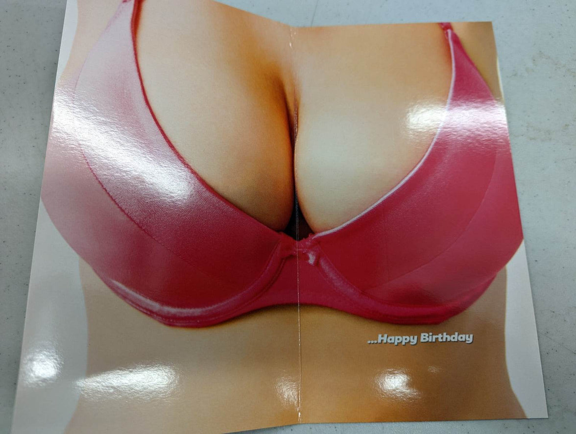 Rubbish Birthday Card - House of Cards