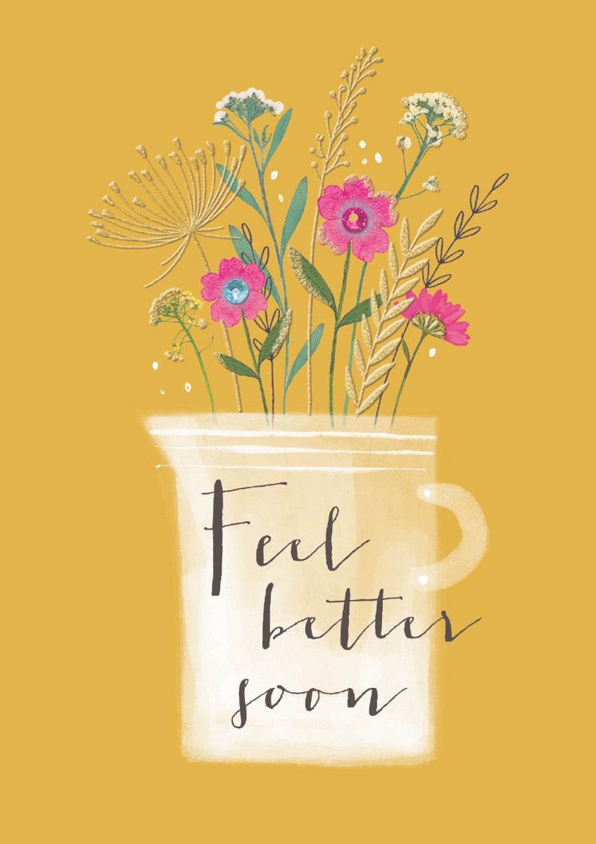 Feel Better Soon Card - House of Cards