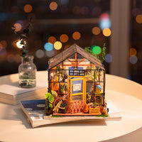 Cathy's Flower House Miniature Dollhouse Kit