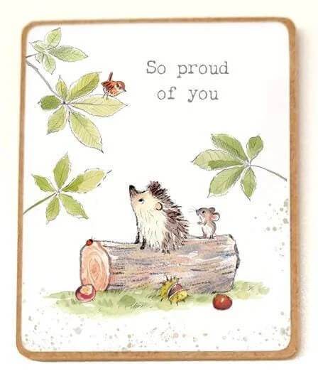 Fridge Magnet Proud of You Hedgehog - House of Cards