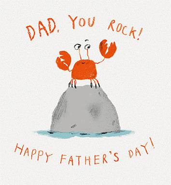 Meraki Dad You Rock Happy Father's Day Card - House of Cards