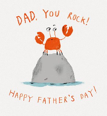Meraki Dad You Rock Happy Father's Day Card