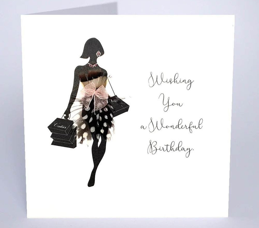 Wonderful Birthday Card - House of Cards