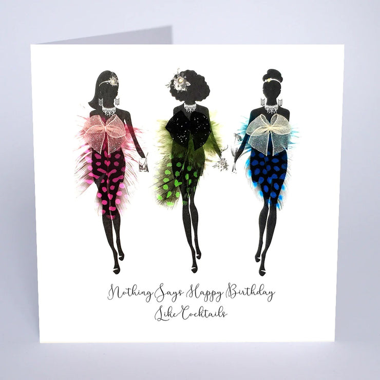 Five Dollar Shake Cocktails Birthday Card