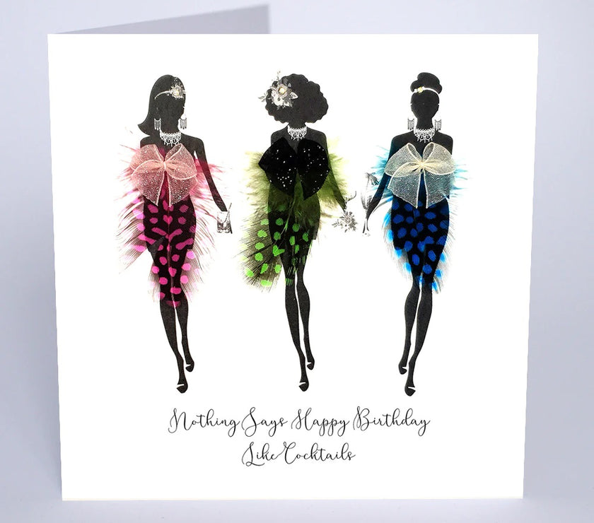 Five Dollar Shake Cocktails Birthday Card