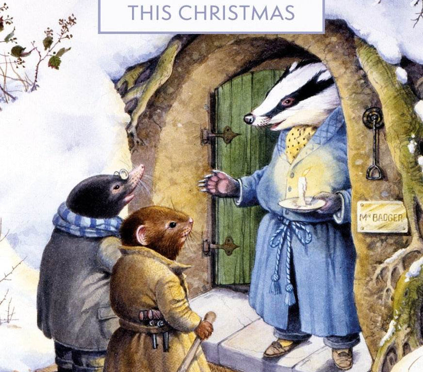 Thinking of You Wind in the Willows Christmas Card - House of Cards