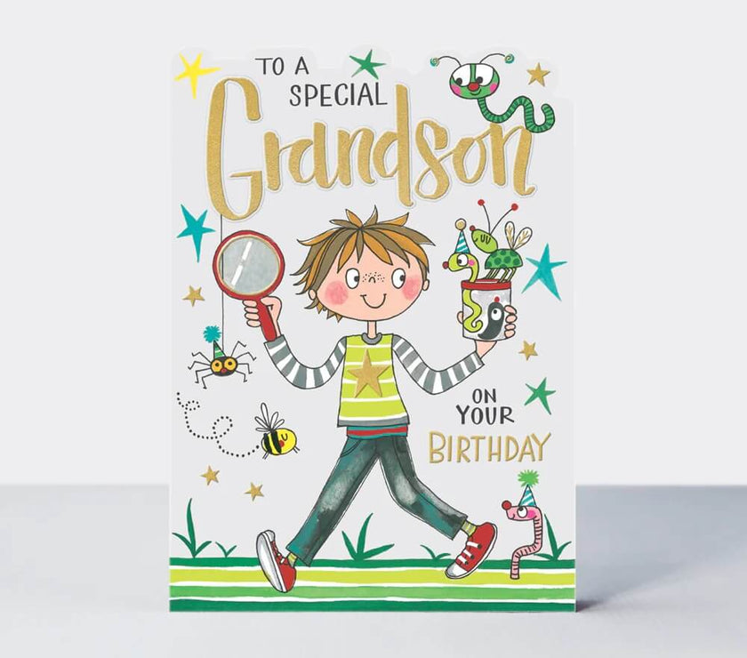 Grandson Birthday Card