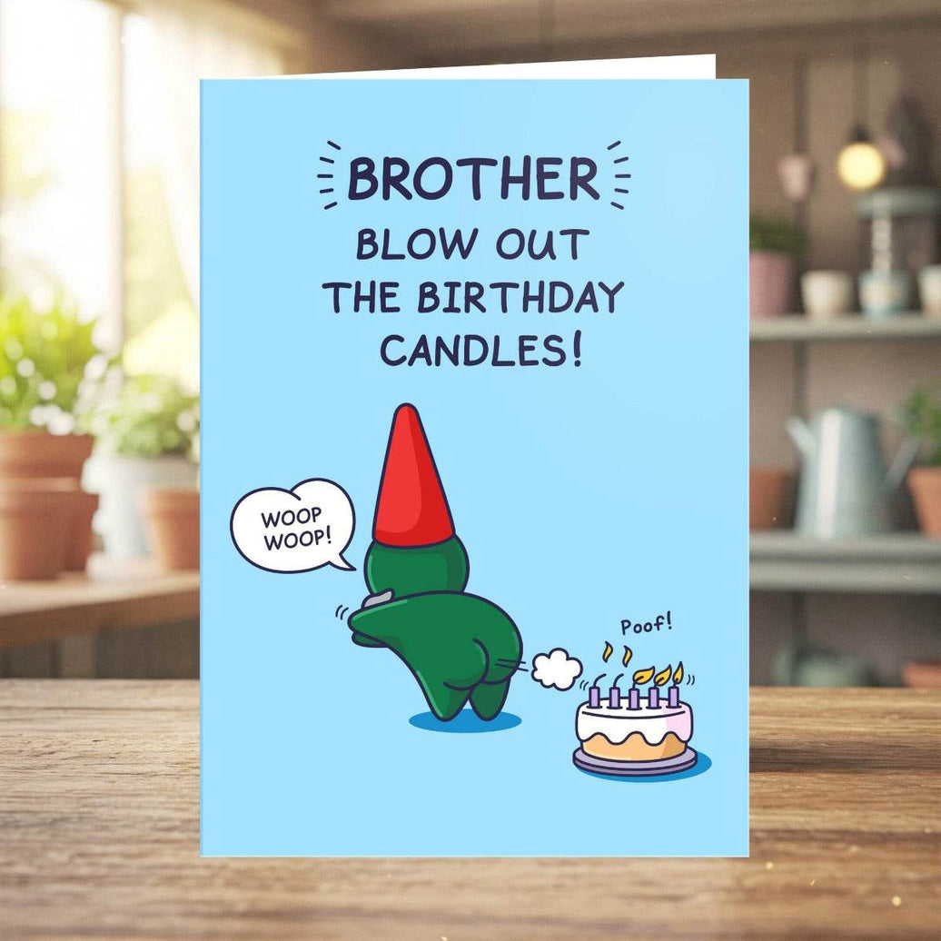 Brother Birthday Card - House of Cards