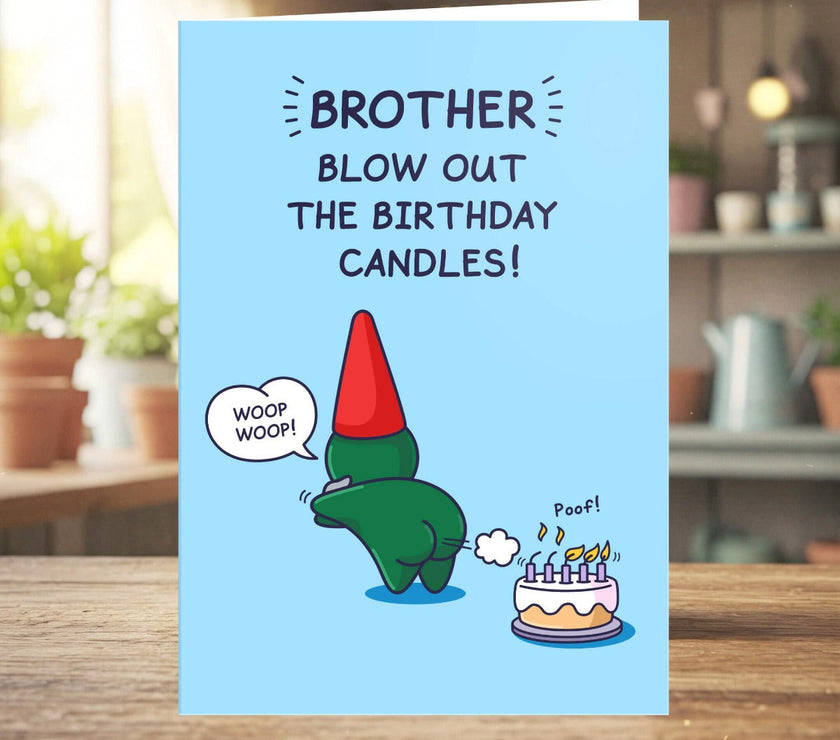 Brother Birthday Card