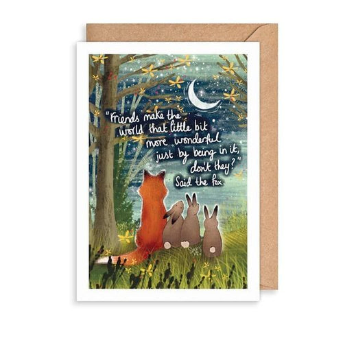 FUTM Friends Make the World Card