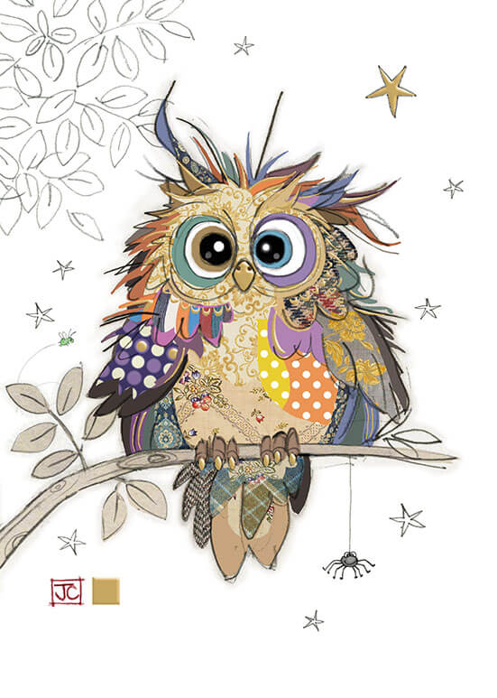 Otto Owl Birthday Card
