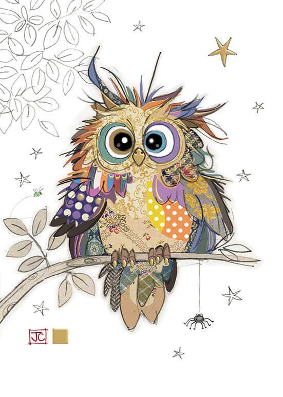 Otto Owl Birthday Card - House of Cards