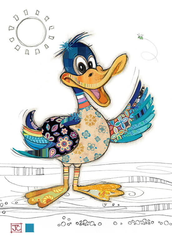 Dougie Duck Birthday Card