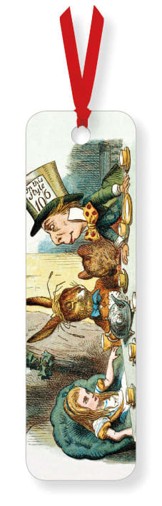 Mad Hatters Party Bookmark