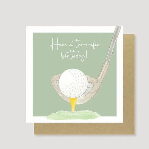 Golf Birthday Card