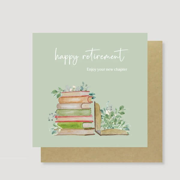 Retirement New Chapter Card