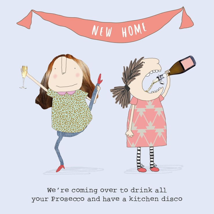 Kitchen Disco New Home Card