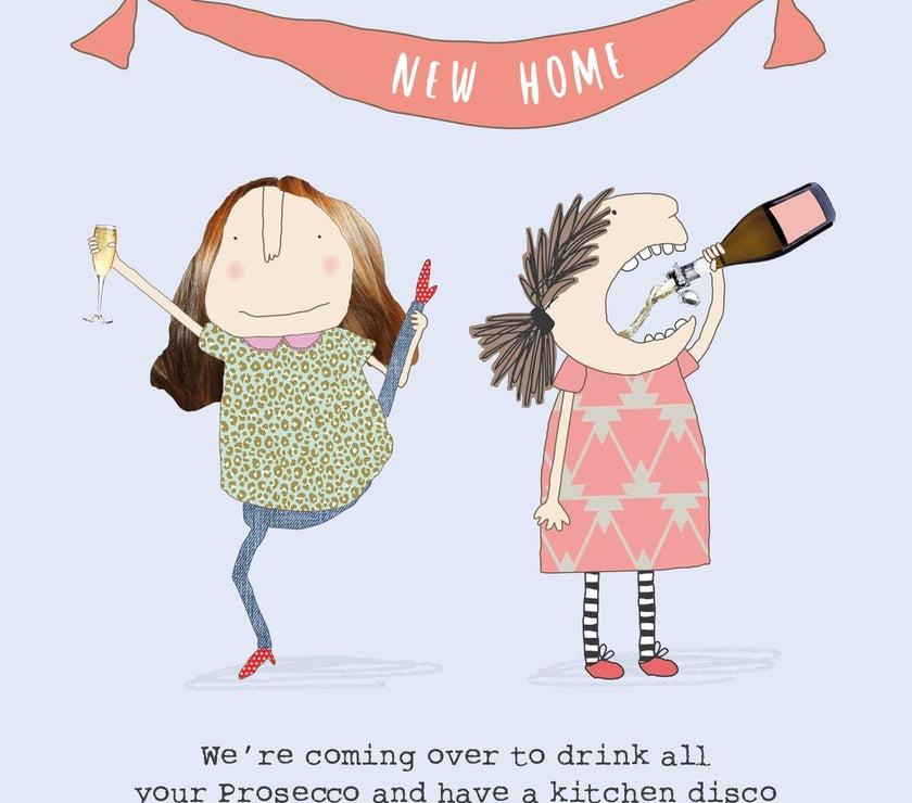 Kitchen Disco New Home Card
