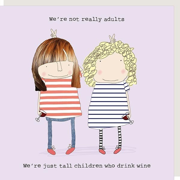 Tall Children Birthday Card