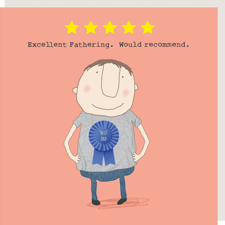 Five Star Dad Fathers Day Card