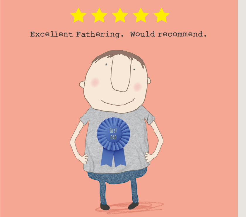 Five Star Dad Fathers Day Card
