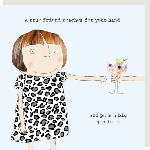 Big Gin Greeting Card