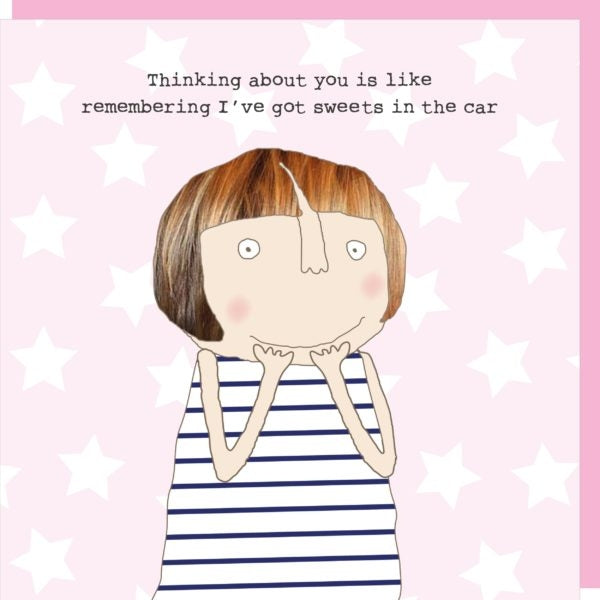 Sweets in the Car Greeting Card