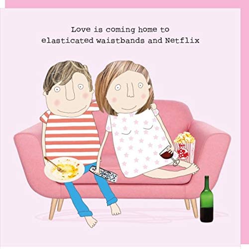 Coming Home to Netflix Anniversary Card