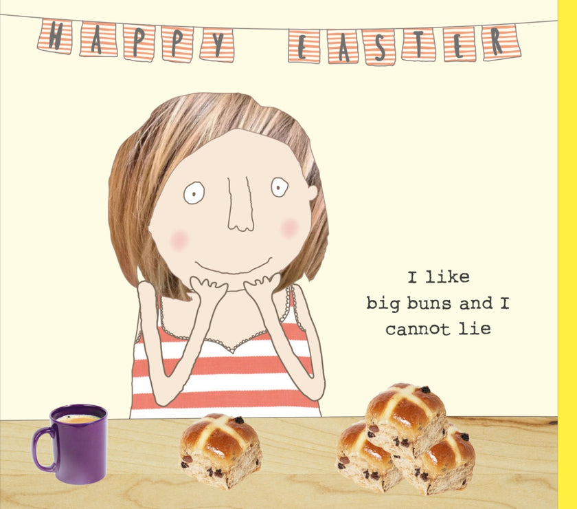 Big Buns Easter Card