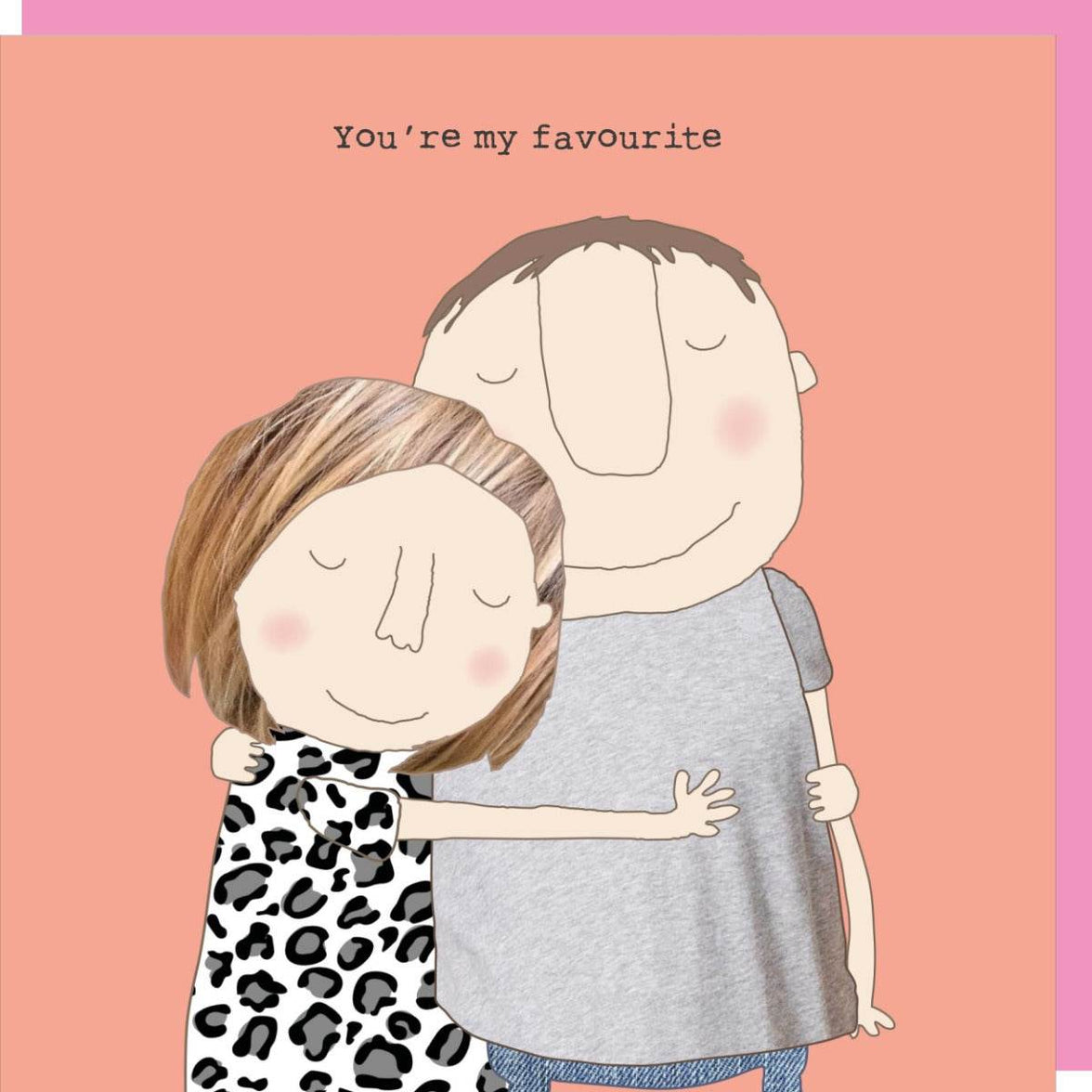 You're My Favourite Valentines Card - House of Cards