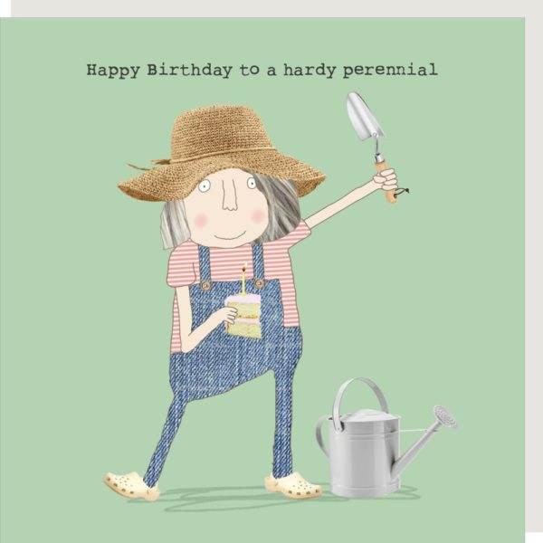 Hardy Perennial Birthday Card - House of Cards