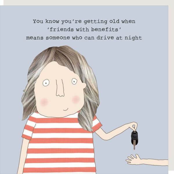 Friends with Benefits Birthday Card - House of Cards