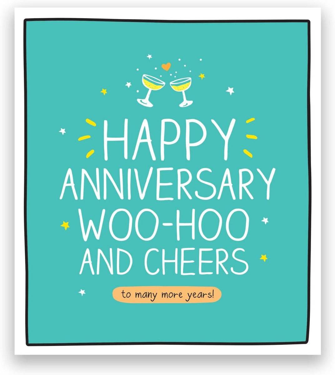 Woo-Hoo Anniversary Card - House of Cards
