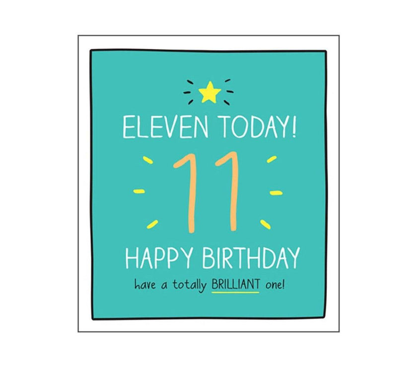 11th Birthday Card - House of Cards