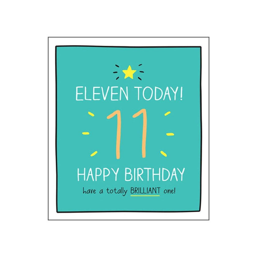 11th Birthday Card - House of Cards