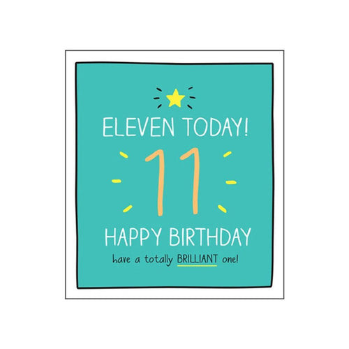 11th Birthday Card - House of Cards