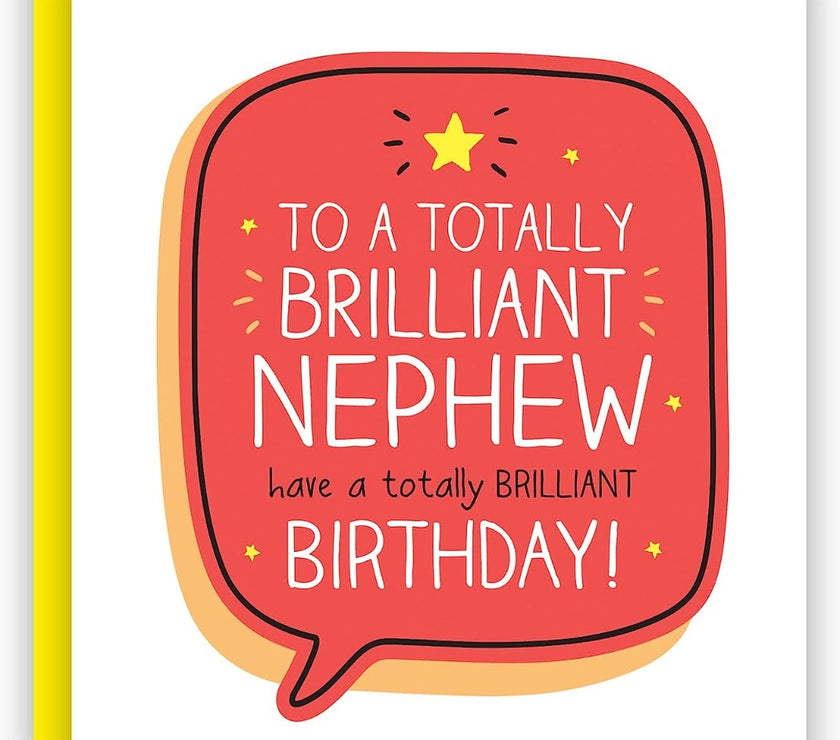 Brilliant Nephew Birthday Card