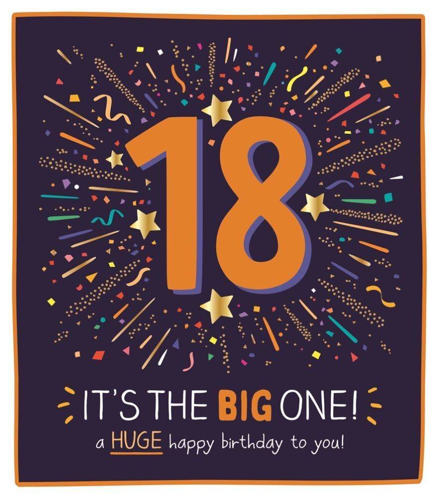 18th Birthday Card - House of Cards