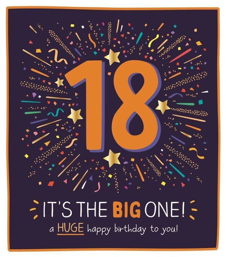 18th Birthday Card - House of Cards