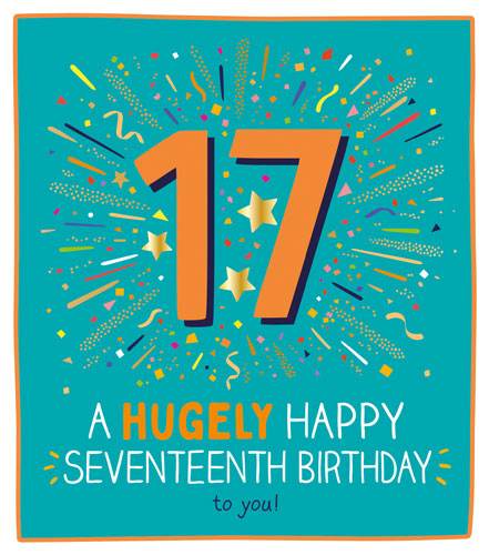 17 A Hugely Happy Birthday Card - House of Cards