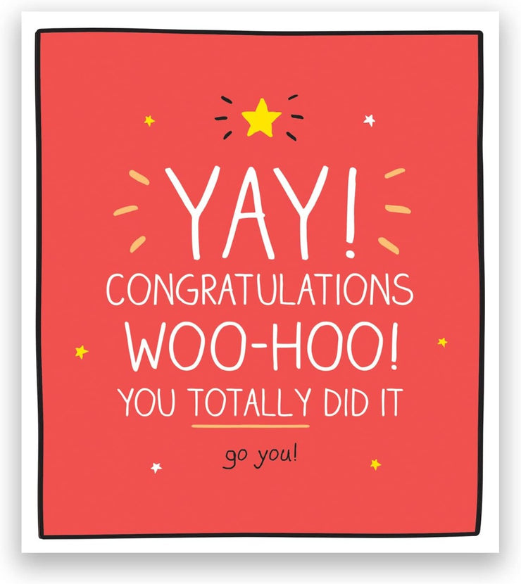 Woo-Hoo Congratulations Card