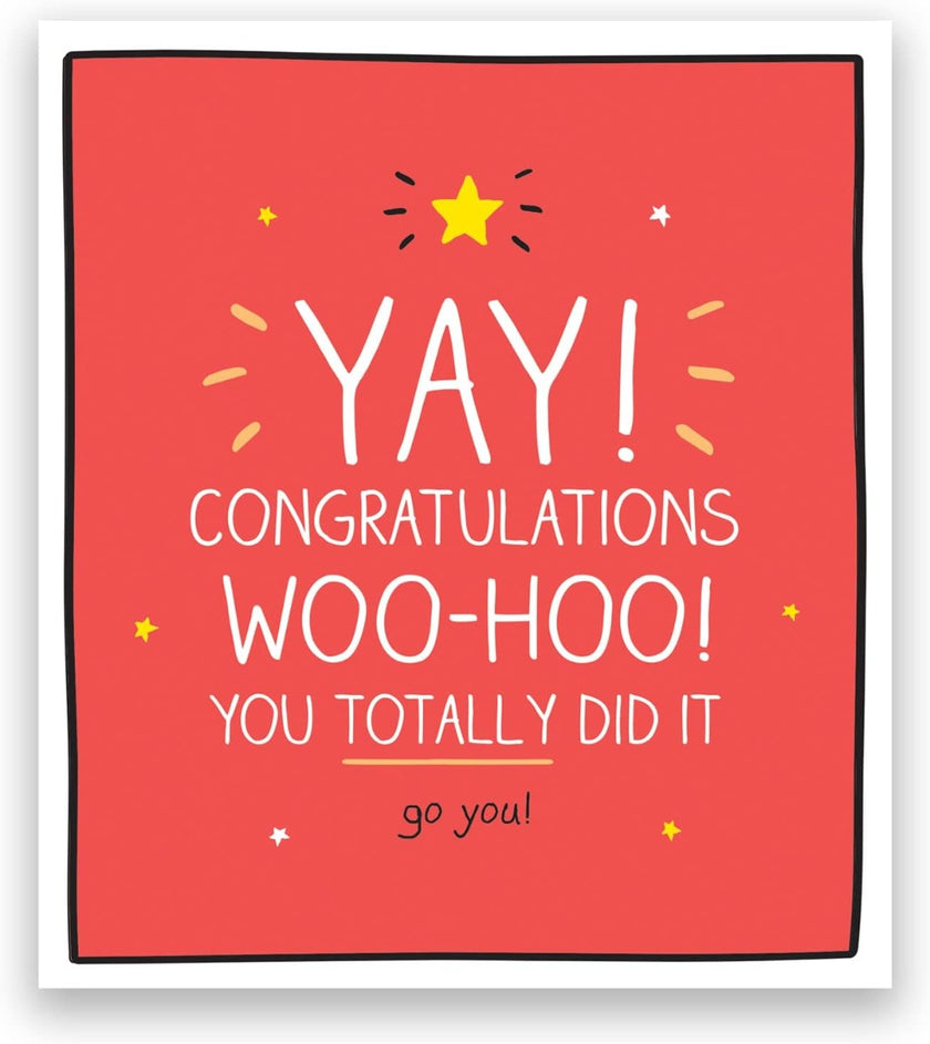 Woo-Hoo Congratulations Card