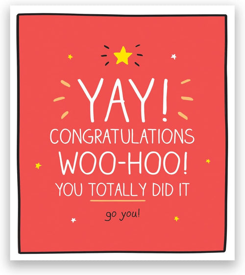 Woo-Hoo Congratulations Card