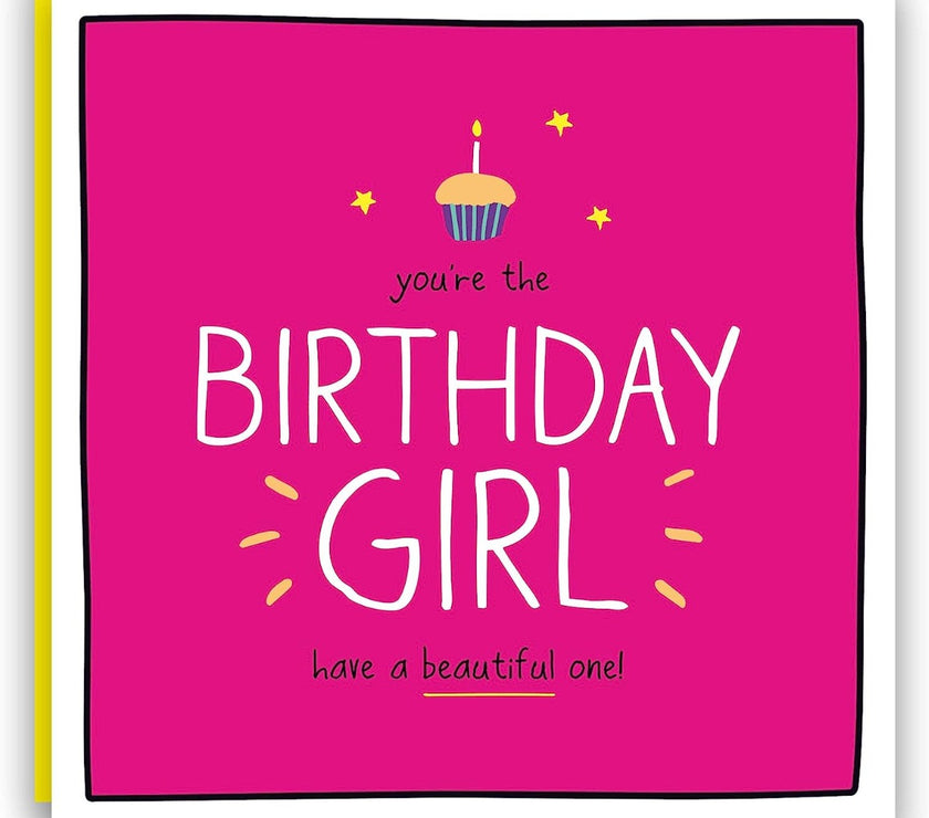 Beautiful Birthday Girl Birthday Card
